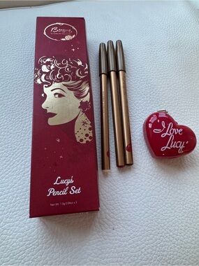 Besame Love Lucy Lucy's Pencil Set with sharpener- Red